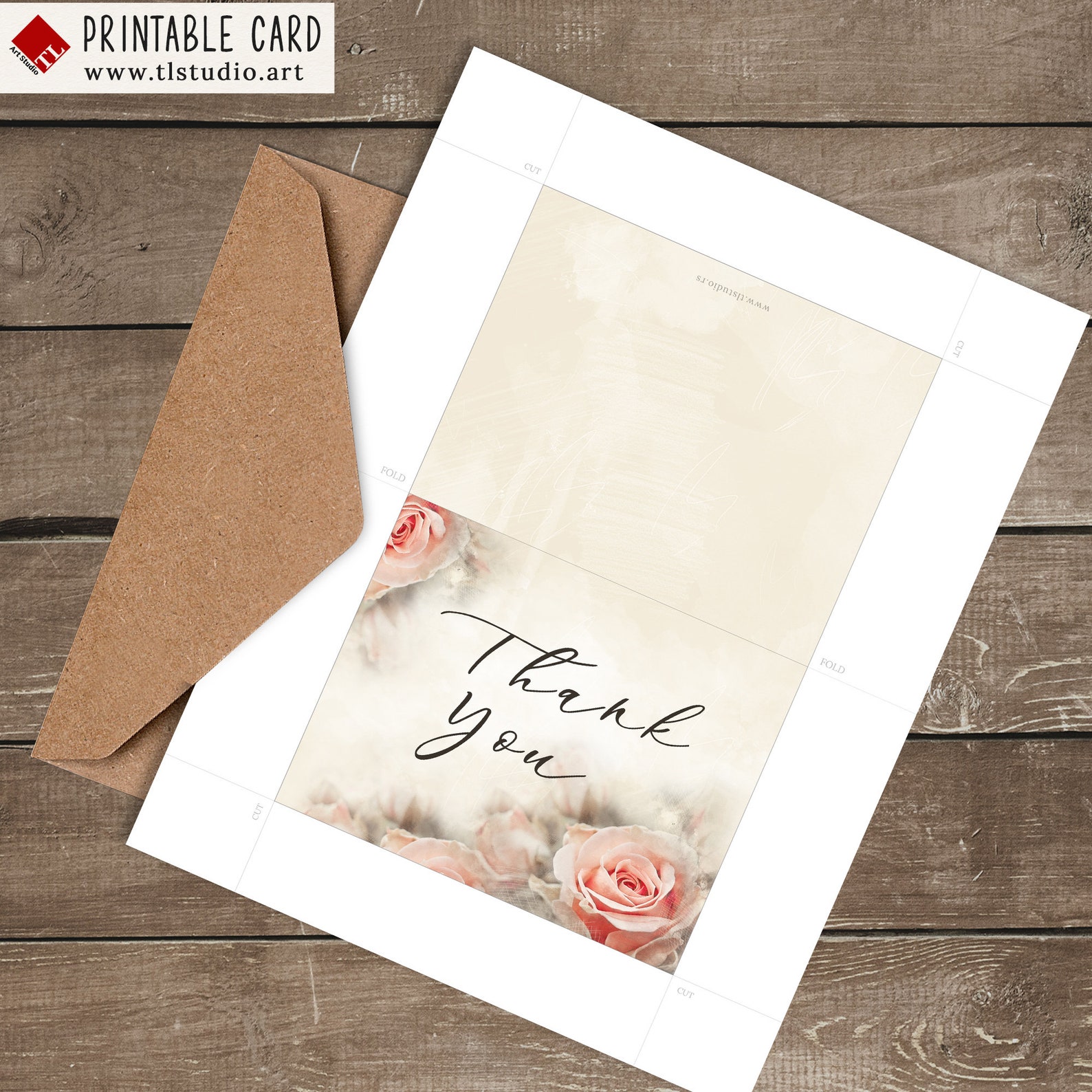 A2 Card Template
