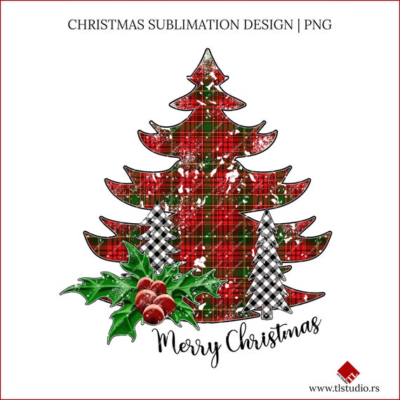 Christmas Tree Christmas PNG Digital Download Two Green Christmas Trees Sublimation Design Digital Art