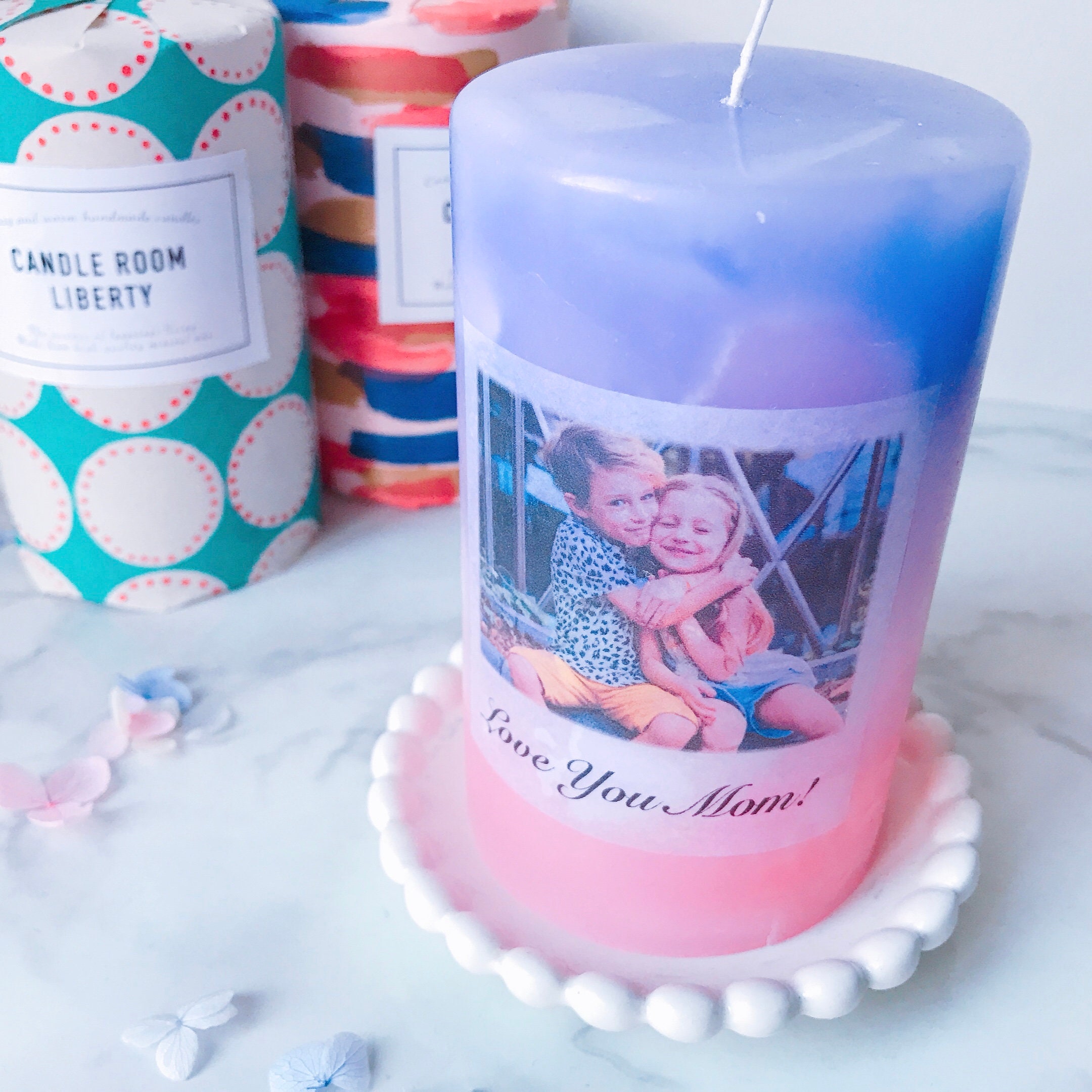 Personalized Picture Candle/customized Candle/father's Day Etsy UK