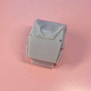 Space Trooper Backpack [BP-B] - Custom Action Figure Accessory - 6 Inch Scale - 3D Printed