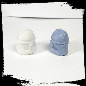 Space Trooper Helmet E [HELM-E] - Custom Action Figure Accessory - 6 Inch Scale - Resin 3D Printed