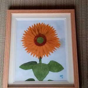 Painting print of: &#39;The Sunflower&#39;.