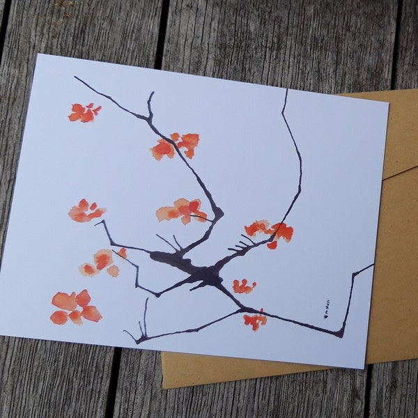 Greeting card 'Blossom'