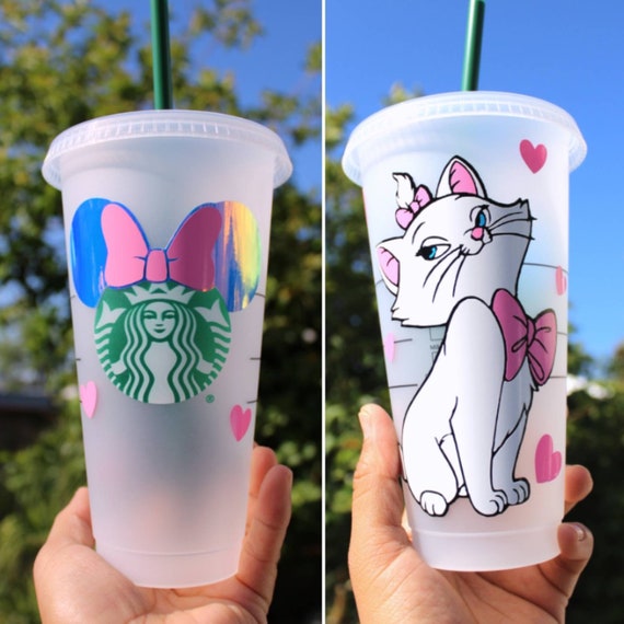 Cat Lover Starbucks Cold Cup Personalized Starbucks Tumbler Custom Cat