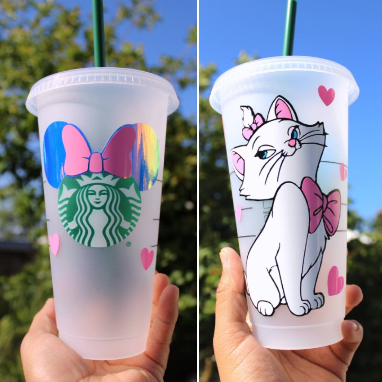 Starbucks reusable cup customized cup Kitty Cup cup with lid Starbucks cup personalized gift Starbucks tumbler gift ideas