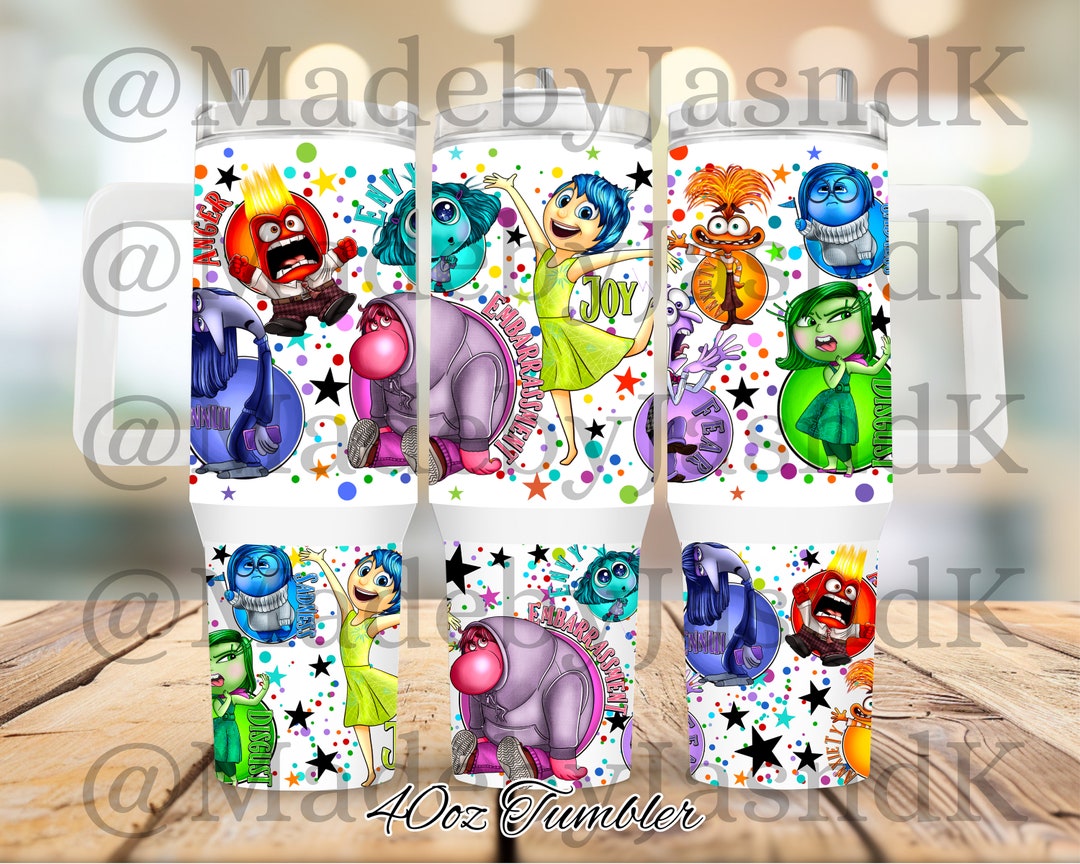 Inside Out, Core Memory, Emotions, Stainless Steel 40oz Sublimation ...
