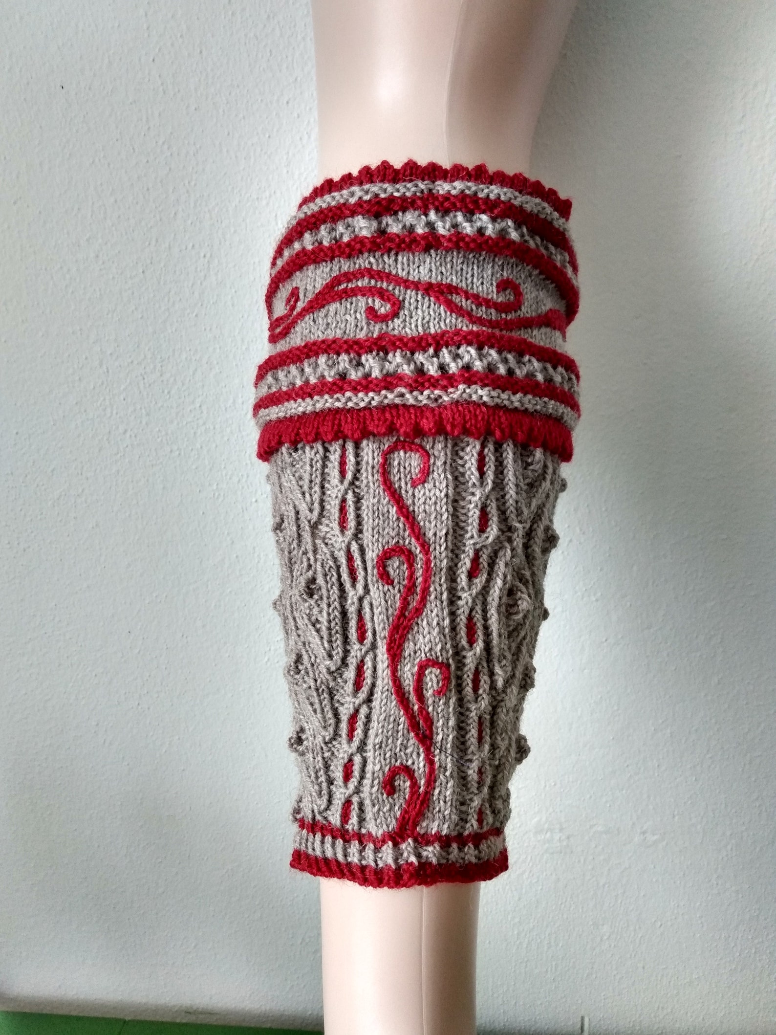 "Loferl" Two Part Lederhosen Socks Men Wear in Bavaria