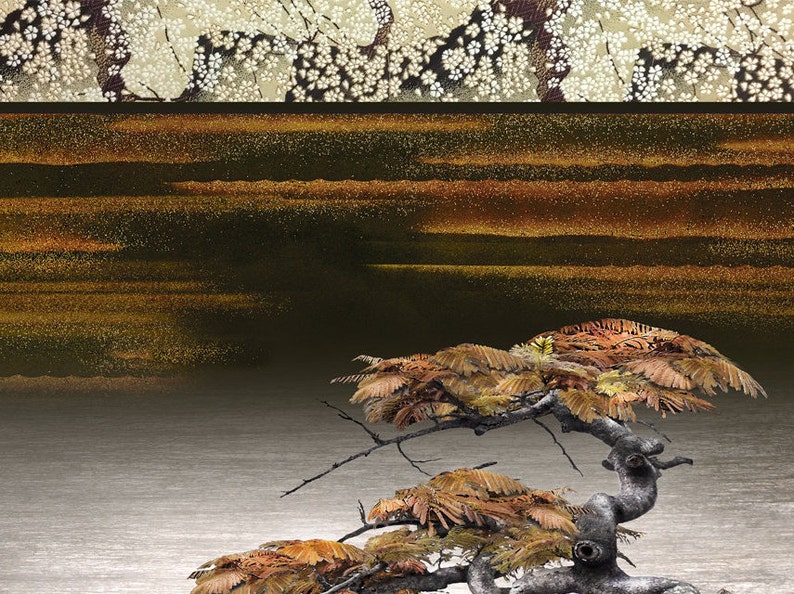 Alighting in the Morning Mist Japanese Inspired Fine Art Etsy