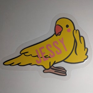 Custom cruise door magnet - parrot!