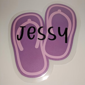 Custom cruise door decor magnets - Flip Flop!