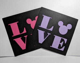 5 pack Disney Mousekeeping enveloppen - Mickey Love!