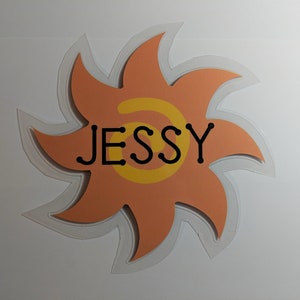 Custom cruise door magnet - sun!