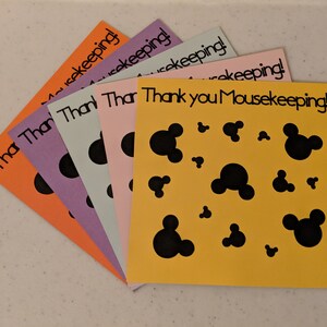 Set van 5 Disney Mousekeeping-enveloppen - Mickey Mouse!