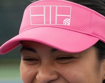 Pickleball Geschenk für Ihn Visier Einstellbares Accessoire Geschenk für Männer Sonnenschutz Cap Geschenk Outdoor Sport Hut Anpassbares Frauen Visier
