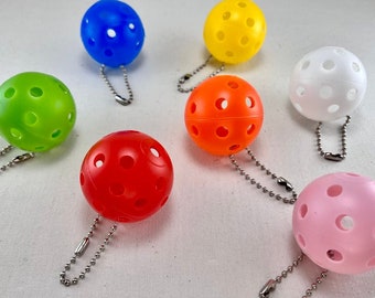 Pickleball Bag Charm Personalized Paddle Bag Tag Custom Pickleball Gift Pickleball Player Present Team or Teammate Gift