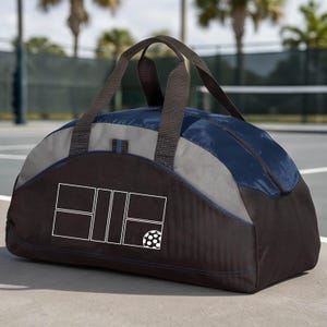 Platz mit Ball Pickleball Seesack - Tasche für Pickleball Zahnrad - Pickleball Sporttasche - Pickleball Tragetasche
