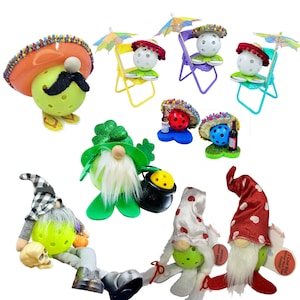 Nains pickleball : décorations et cadeaux des Fêtes