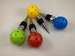 Wine Bottle Stopper... Pickleball Cute and Sturdy Pickleballs, variety of colors for stoppers, wine parties, wine glass markers 