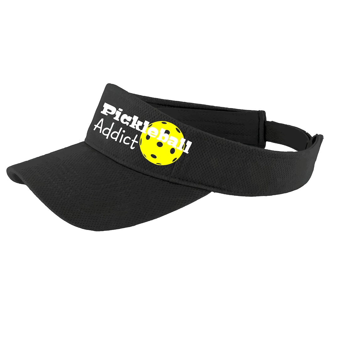 Pickleball Addict Visor Pickleball... Unique Pickleball Visor