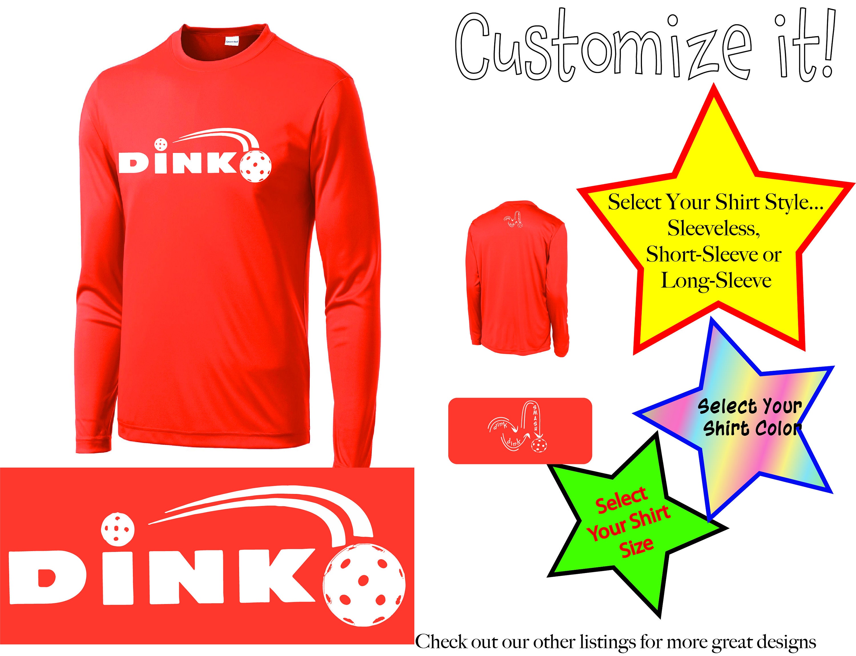 Dink Pickleball Shirtmen's Pickleball Tshirtpickleball Etsy