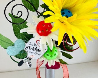Pickleball Gifts Unique Customizable Flowers Vase Ideas for Pickleball Players and Lovers Pickleball Teammate Coach and Friend Gifts