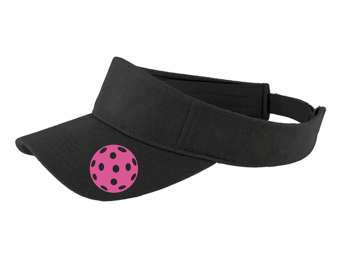 Pink Ball Visor Pickleball... Unique Pickleball Visor - Pickleball Head Gear - Fun vizier - vizier voor pickleball mannen & vrouwen