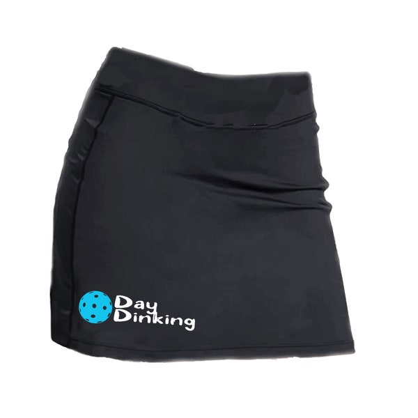 Day Dinking Customizable Ball SKORT Women's Pickleball Skort - Dink Dink Smash Active Wear Skirt - Pickleball Skirt With Shorts...