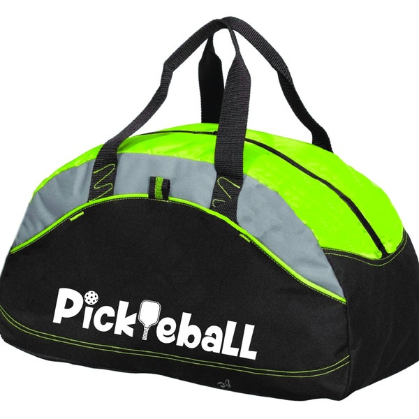 Pickleball bag with Pickleball on it Duffel Bag - Bag for Pickleball Gear - Pickleball Sport Bag - Pickleball Tote Bag