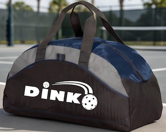 Dink Pickleball Duffel Bag Bag for Pickleball Gear - Pickleball Sport Bag - Pickleball Tote Bag - Bag for pickleball gear