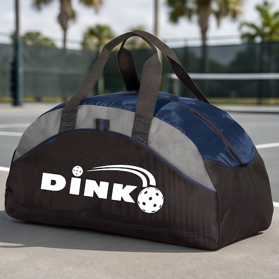 Dink Pickleball Duffel Bag Bag for Pickleball Gear - Pickleball Sport Bag - Pickleball Tote Bag - Bag for pickleball gear