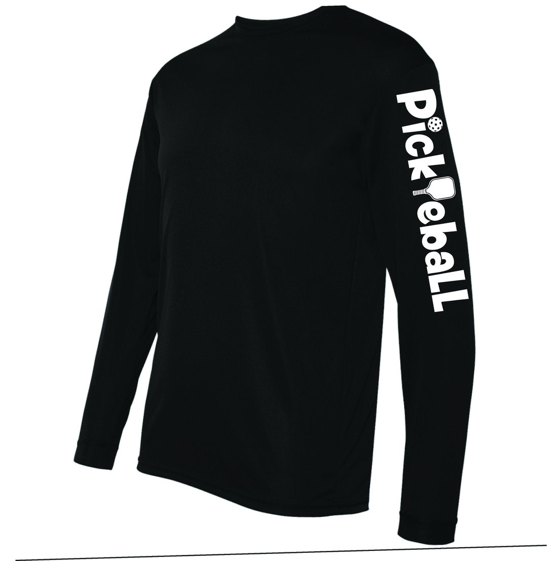 Raglan Long Sleeved Men's Pickleball Shirt... Pickleball Shirt... Sports Shirt for Pickleball