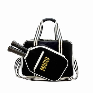 Born to Dink Pickleball Bags | Personalized Sports Bags | Paddle Holder| Gear, Duffel, Tote, Gym
