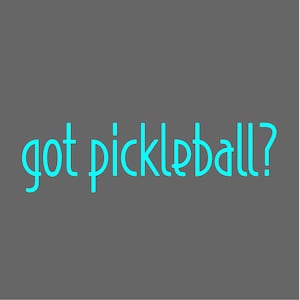 Pickleball Decal Got Pickleball Design Car Decal, Pickleball decal, pickle ball love car decal, funny pickleball, pickleball bumper sticker,