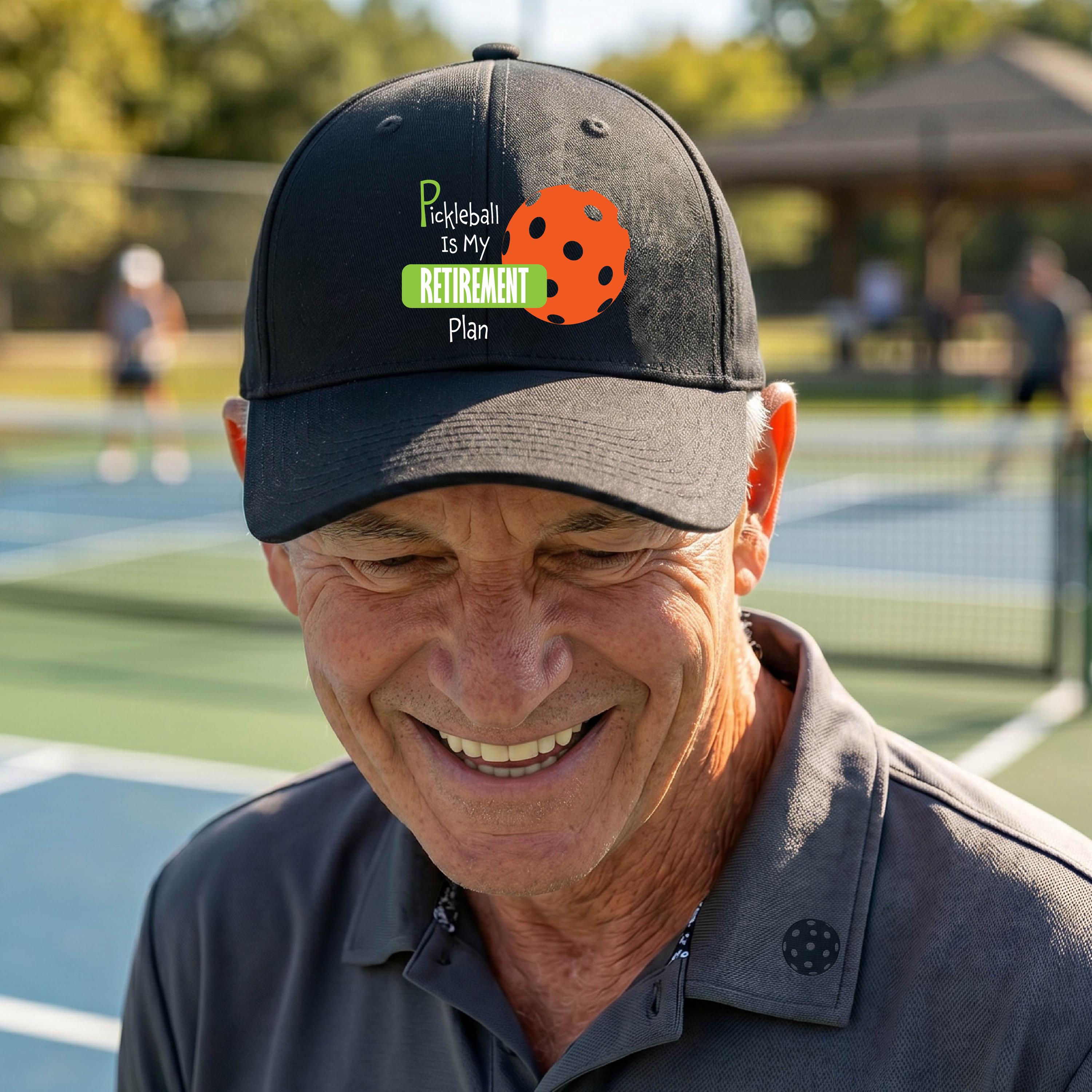 Gift for Pickleball Lover Gift Personalized Court Accessory Tennis Hat Sun Protection USA Made Birthday Gifts for Pickleball Dad Sports Hat