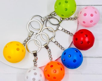 Étiquette de sac de pickleball : breloque micro/mini résistante - Quatre couleurs