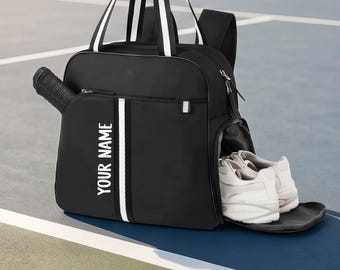 Personalized Pickleball Bag: Custom Name Sports Tote