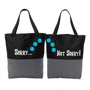 Personalize It Pickleball Designs | Pickleball Sports Duffel and Tote Bags | Pickleball Court Sport Gear Equipment