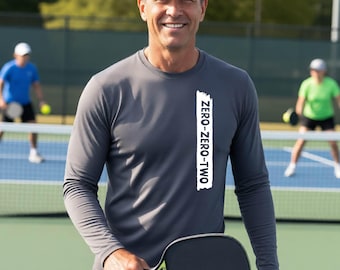 Abbigliamento da pickleball da uomo, abbigliamento sportivo personalizzato per la squadra, traspirante e di alta qualità, maglietta da pickleball ad asciugatura rapida, regalo per papà