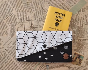 Mutter-Kind-Pass Hülle/Clutch