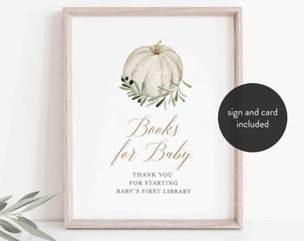 Pumpkin Baby Shower Diaper Raffle, Little Pumpkin Baby Shower Diaper Raffle, Fall Diaper Raffle Sign, Instant Download, Templett - BB39