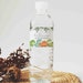 Dinosaur Baby Shower Water Bottle Label, Dinosaur Water Bottle Label ...