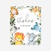 Jungle Baby Shower Wishes for Baby, Jungle Wishes for Baby, Safari ...