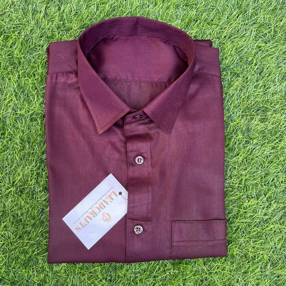 burgundy dress shirt for wedding Maroon Dress Shirts Online