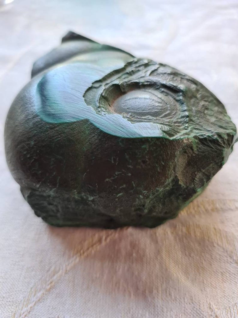 Large Natural Malachite Crystal, Raw Malachite, Pagan, Witchcraft, Metaphyisical, Mineral, Stone, Powerful, High Vibration, Wiccan image 3