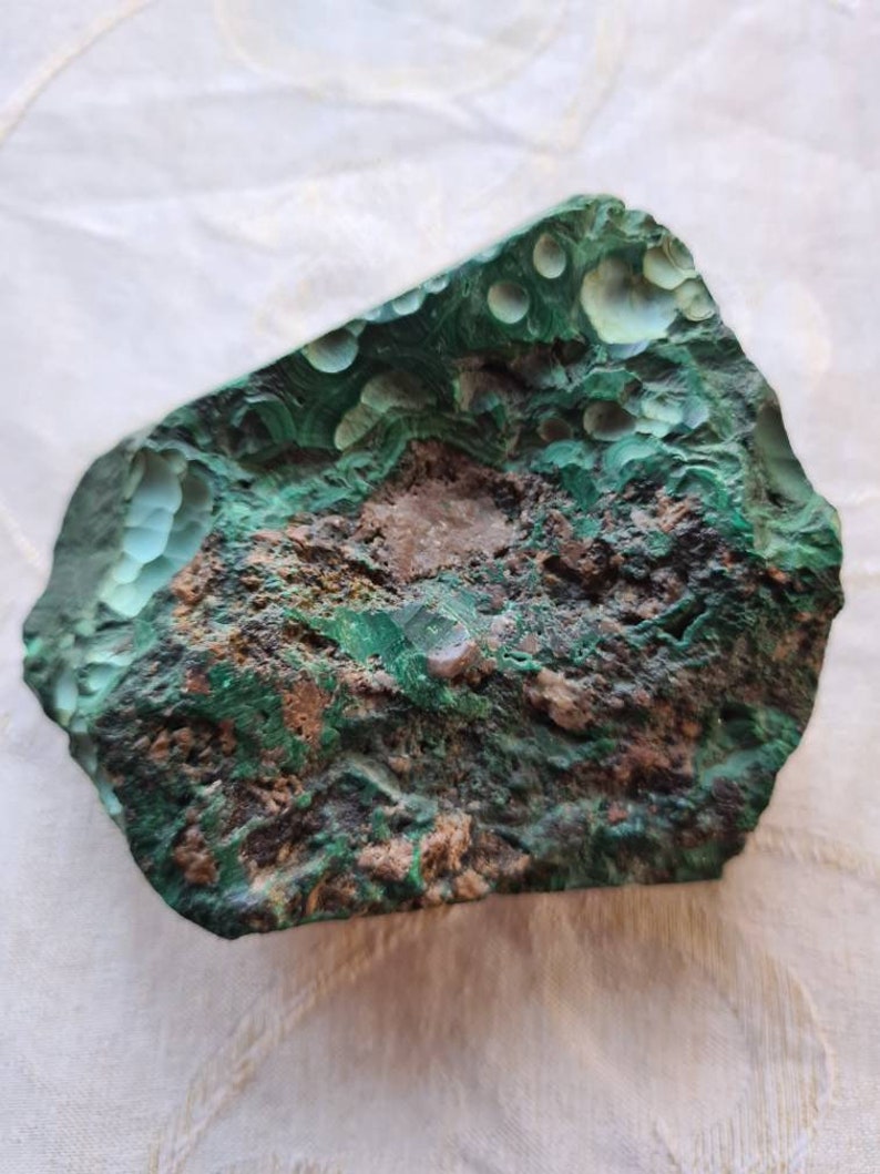 Large Natural Malachite Crystal, Raw Malachite, Pagan, Witchcraft, Metaphyisical, Mineral, Stone, Powerful, High Vibration, Wiccan image 5