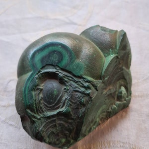 Large Natural Malachite Crystal, Raw Malachite, Pagan, Witchcraft, Metaphyisical, Mineral, Stone, Powerful, High Vibration, Wiccan image 2