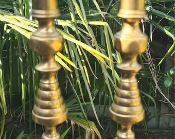 Antique Vintage Victorian Candlesticks Candle Holders, Witchcraft, Pagan, Wiccan
