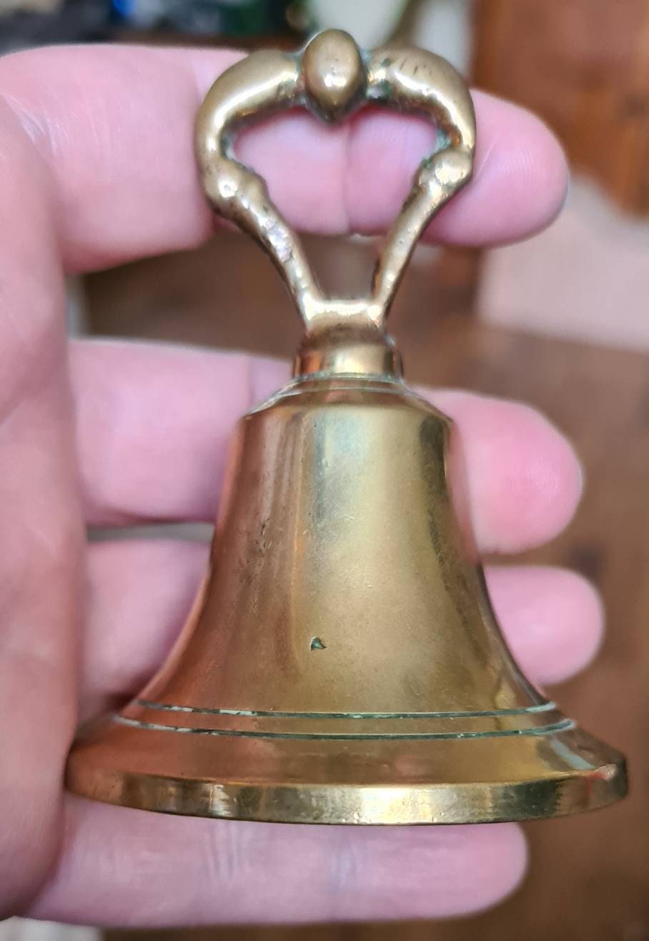 Vintage Brass Bell Bell Summoning Bell Altar Bell Ritual Etsy UK