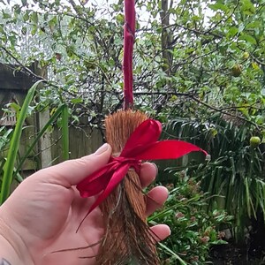 Altar Besom Broom Broomstick, Pagan, Witchcraft, Wiccan, Altar Tool, Witch
