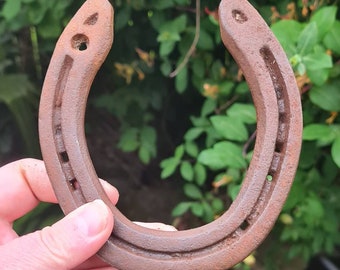 Vintage Lucky English Iron Horseshoe, Pagan, Witchcraft, Witch, Wiccan, Wards Off Evil, Brings Luck, Protection